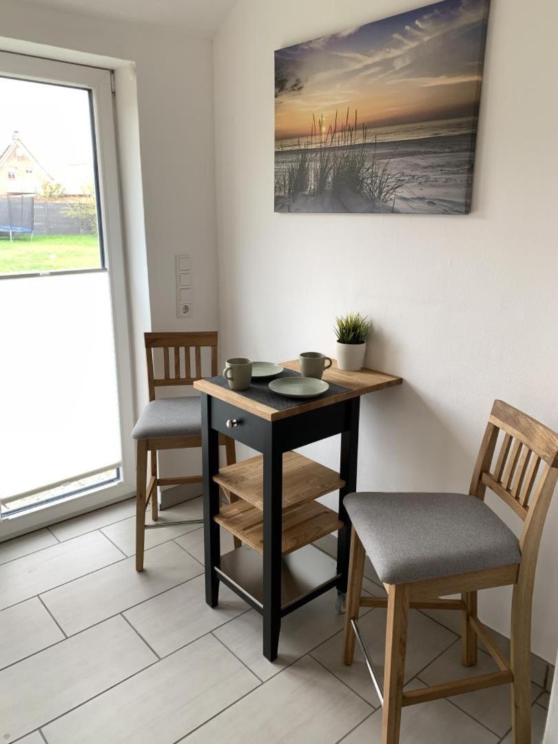 Neu! Schickes Und Modernes Ferienhaus Ant Zingel Krummhörn Eksteriør bilde