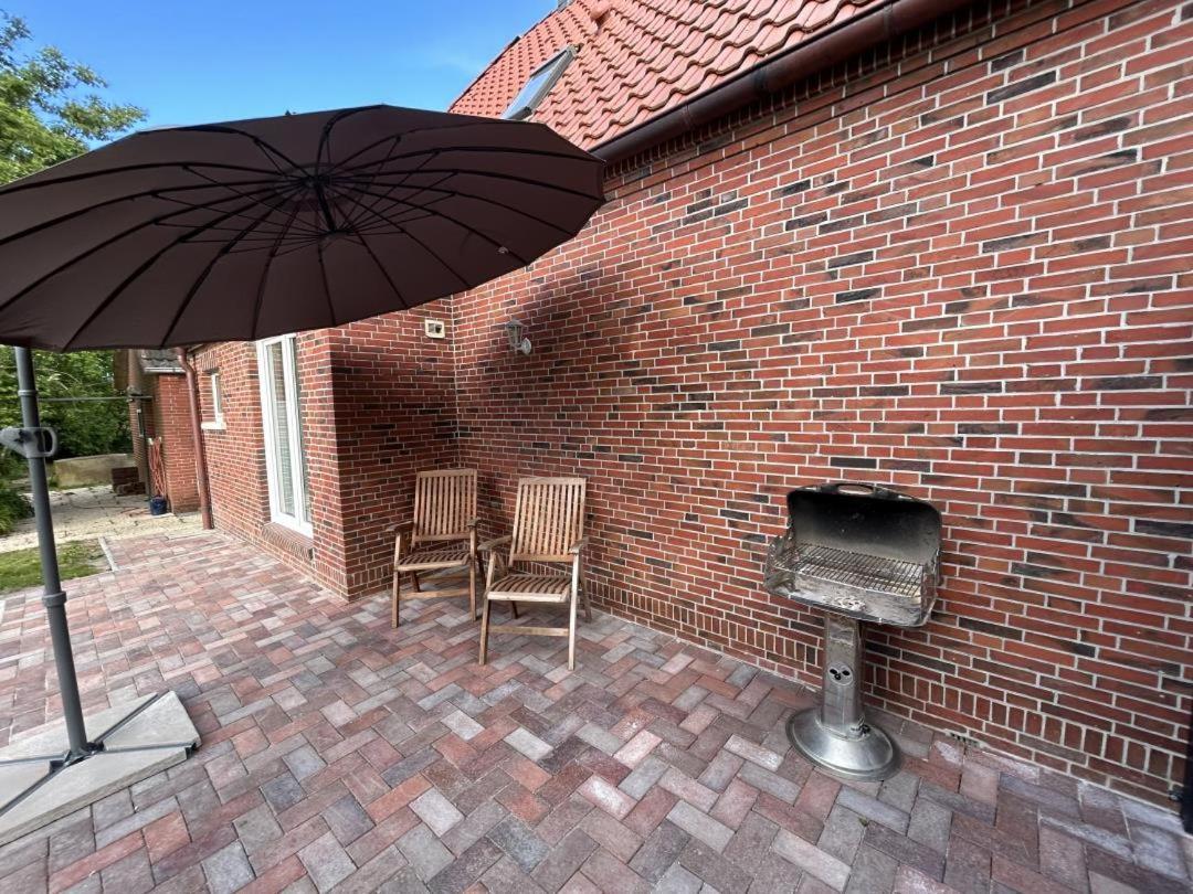 Neu! Schickes Und Modernes Ferienhaus Ant Zingel Krummhörn Eksteriør bilde